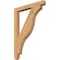 Ekena Millwork Funston Craftsman Smooth Bracket, Western Red Cedar, 3 1/2"W x 34"D x 46"H BKT04X34X46FST04SWR - alternate 1